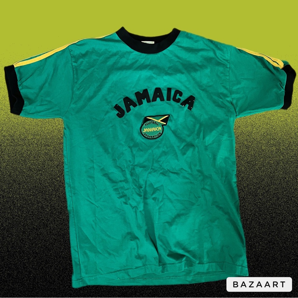 jamaica soccer federation t-shirt